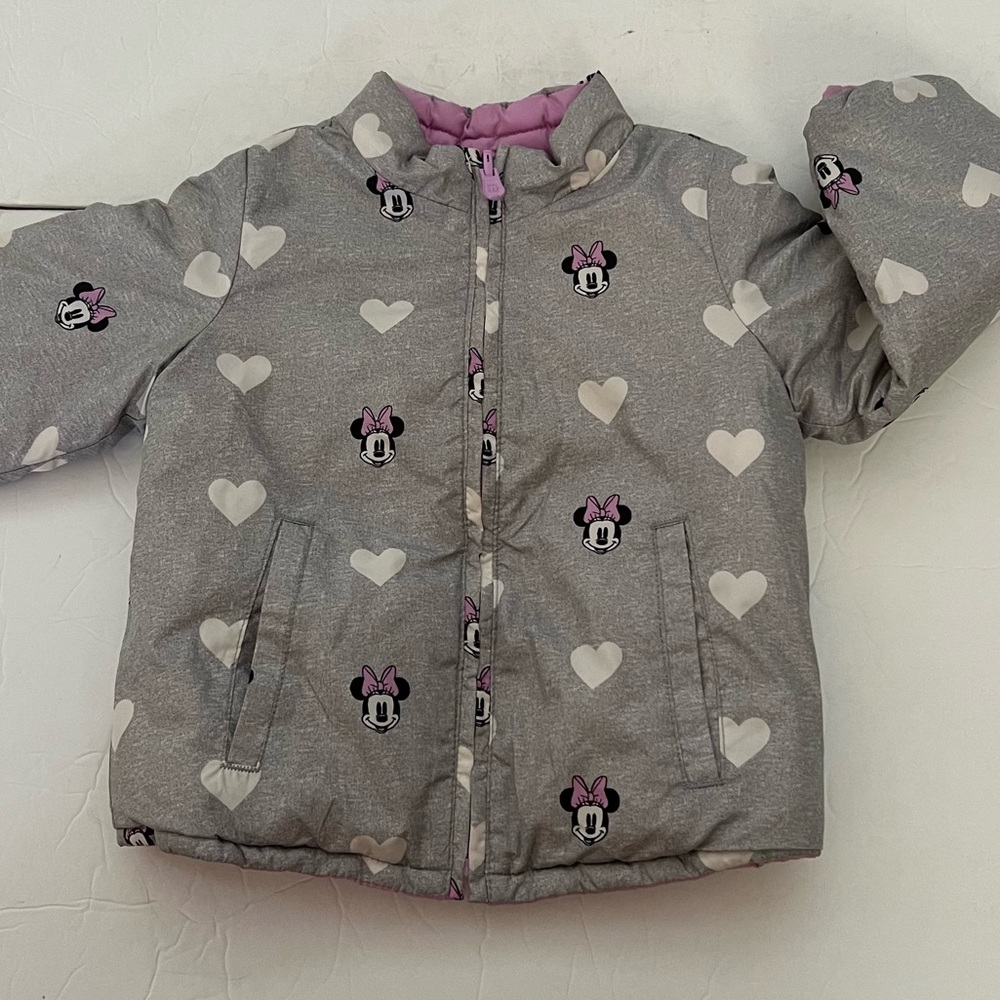 New w/o tag Baby Gap Reversible Mini Mouse Jacket Size 3T